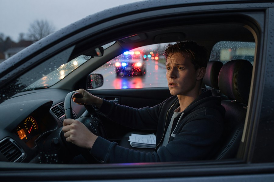 Chart showing how car insurance costs for new drivers decrease as driving experience increases over time