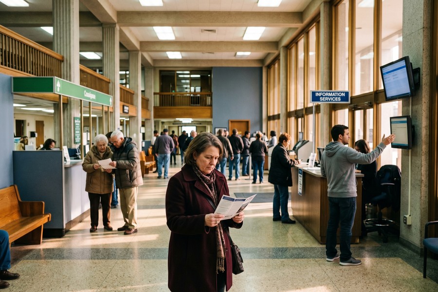 Screenshot-style illustration of the HealthCare.gov plan filter showing catastrophic plan selection