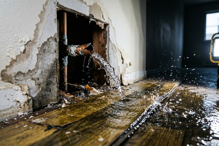 Condo owner reviewing HO-6 insurance policy documents with an insurance agent