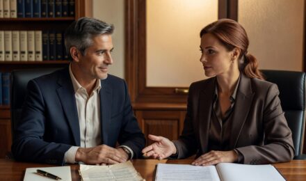 Person reviewing term life insurance policy documents to convert coverage to whole life insurance
