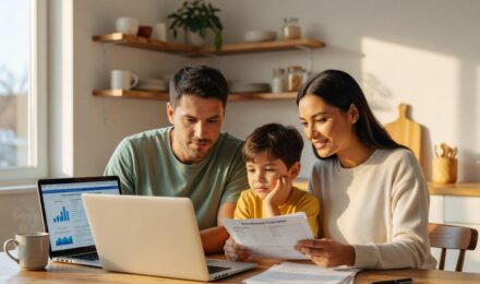 Person reviewing health insurance marketplace subsidies eligibility on a laptop