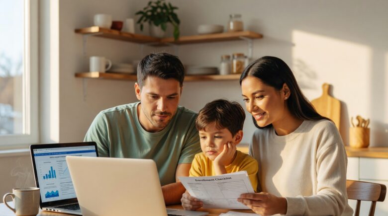 Person reviewing health insurance marketplace subsidies eligibility on a laptop