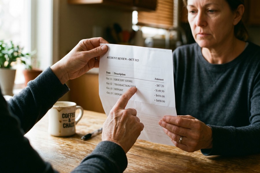 Flowchart showing decision steps for choosing between in-network and out-of-network care
