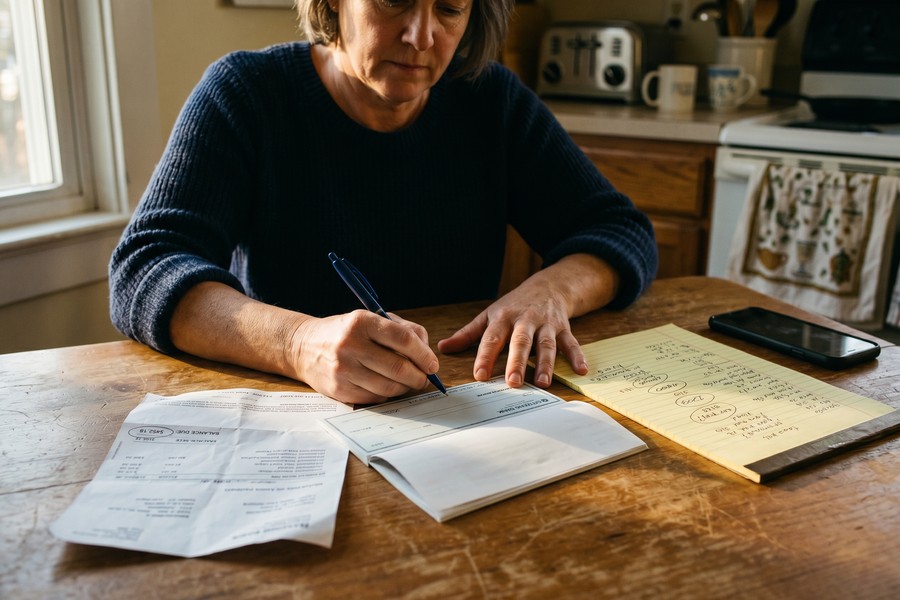 Infographic showing steps to dispute and negotiate an out-of-network medical bill