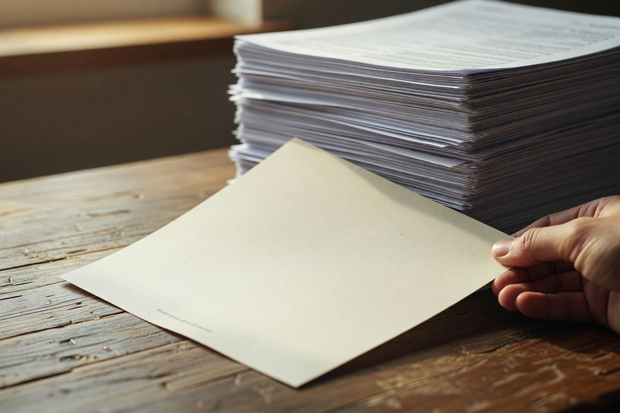 Sample insurance declaration page with labeled fields including named insured, coverage limits, and deductibles