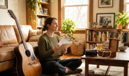 Homeowner reviewing personal property coverage limits on an insurance policy document