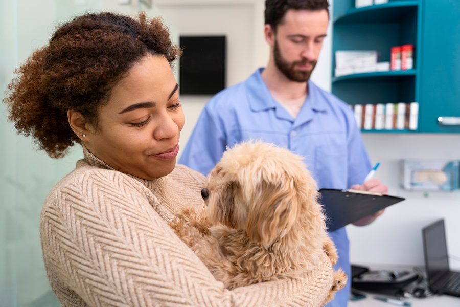 Chart comparing monthly premiums for low-risk vs high-risk pet breeds