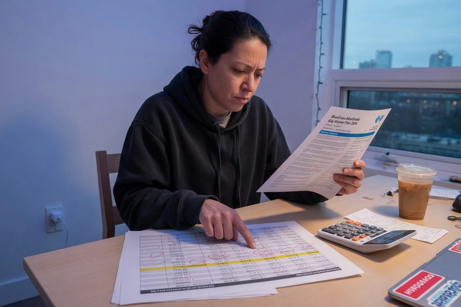 ACA Marketplace health plan tiers compared by premium and cost-sharing for self-employed workers