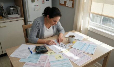 Illustration showing annual out-of-pocket maximum limits for individual and family health insurance plans