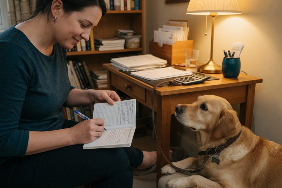Comparison chart showing the flow of money for pet insurance vs savings account