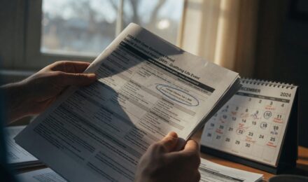 Calendar showing 60-day special enrollment period window for health insurance changes