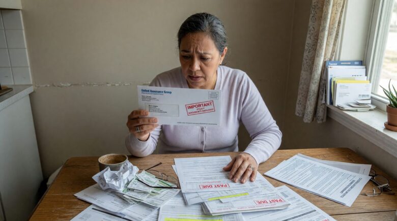Calendar showing 30-day grace period after missed term life insurance payment