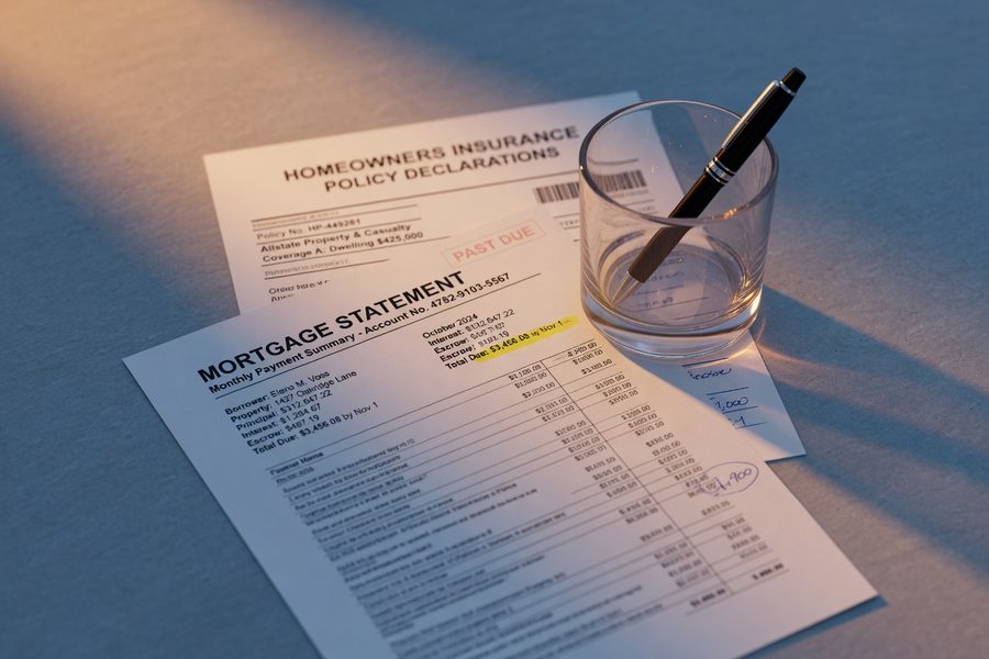 Side-by-side diagram comparing term life and mortgage protection insurance payout structures
