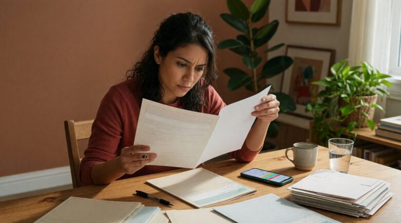 Young adult reviewing health insurance plan options on laptop after aging off parent's coverage