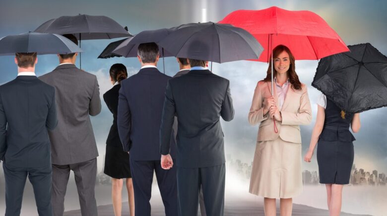 Comparison chart showing employer group life insurance versus individual term life insurance coverage differences