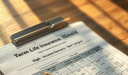 Illinois high income term life insurance estate planning strategy