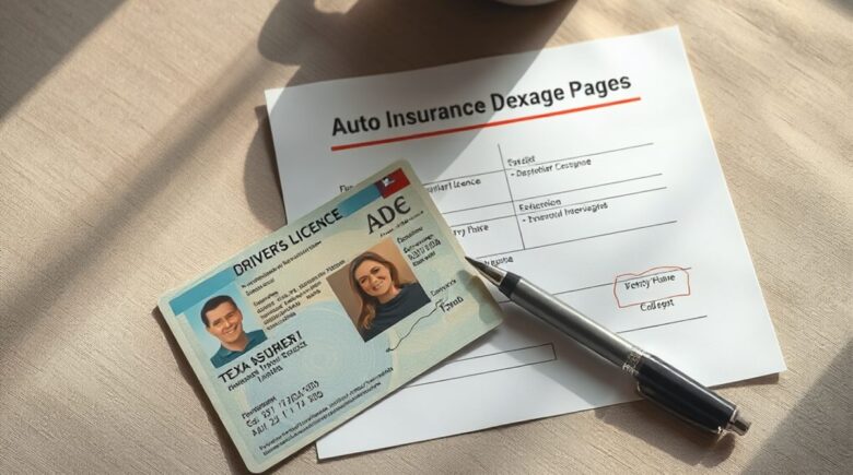 Comparison chart showing auto insurance rate reduction timeline after DUI in Texas