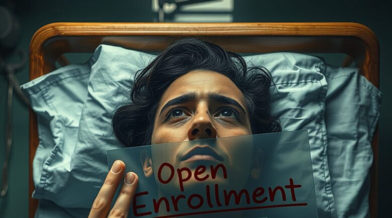 Illinois resident calling hospital emergency department about coverage after missing open enrollment deadline