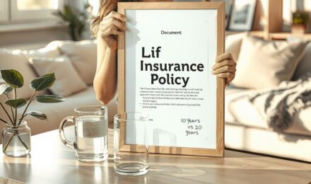 Comparison of 10-year vs 20-year term life insurance policies