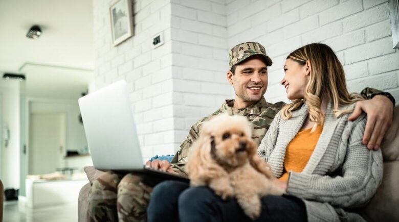 Military spouse with term life insurance coverage in 2025