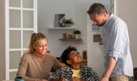 Parents of college students considering term life insurance for financial protection