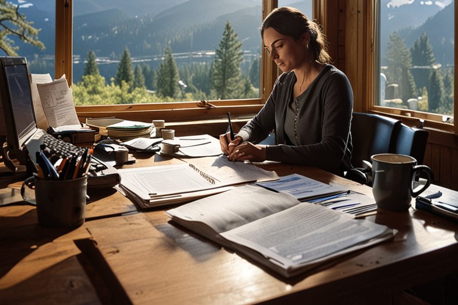 Remote work's lack of employer benefits increases the risk of financial strain after loss