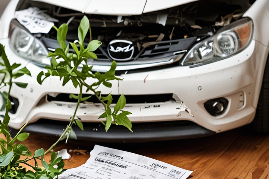 Sample claim denial scenario: rental car damage