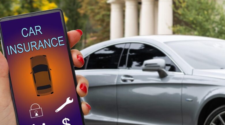 Texas driver reviewing auto insurance quotes on laptop to compare rates